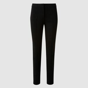 Akris Punto Slim Ankle Pants Size 6 Black Tailored Minimalist Stretch Workwear